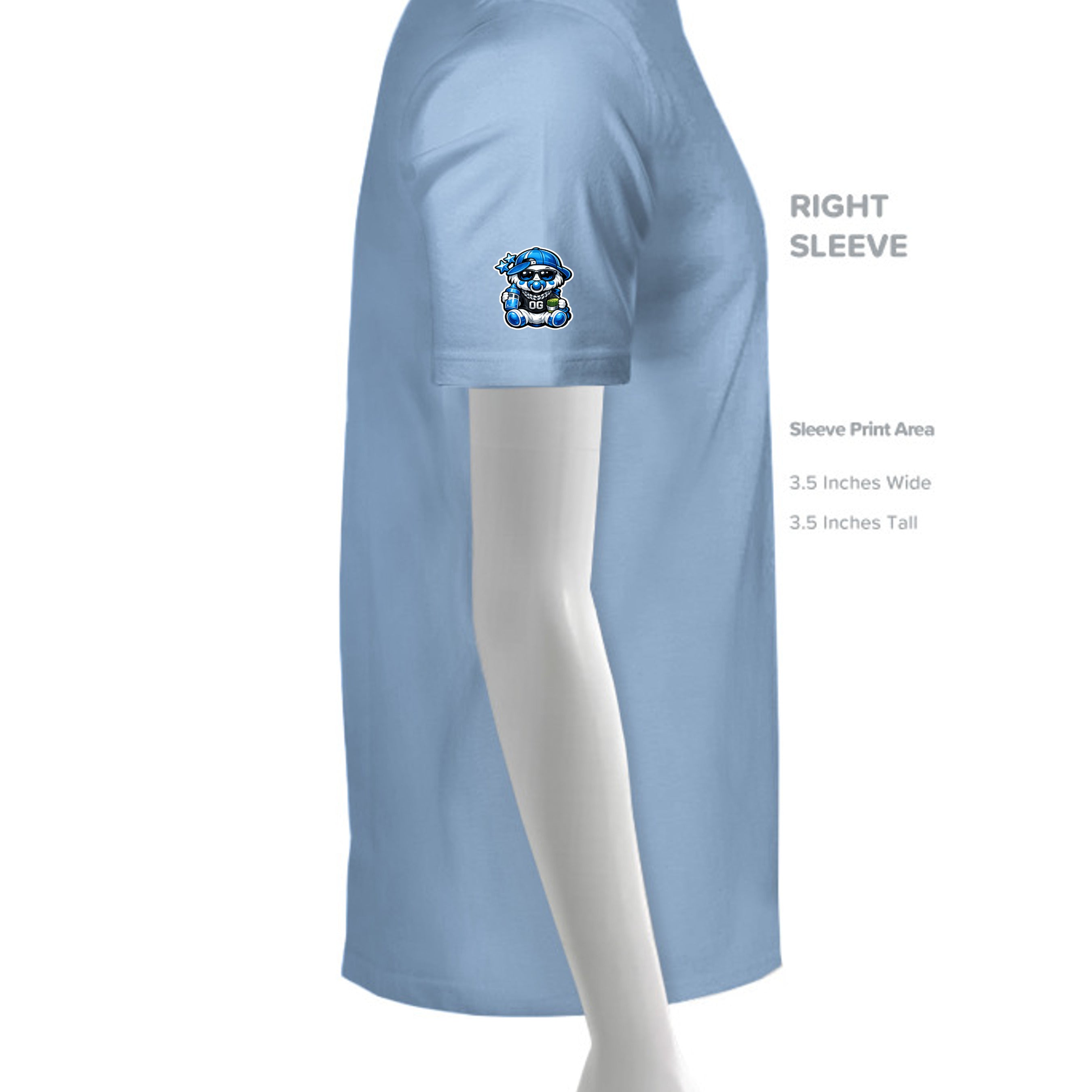Light Blue - PC450TD - SLEEVE_RIGHT